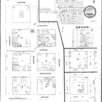 Map of Tampa, 1887