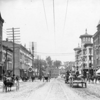 Main Street in North Adams, Looking West (c. 1900)
