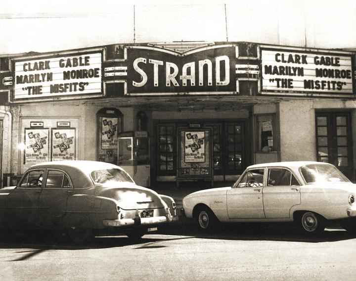 Old Strand Movie Theater with Clark Gable and Marilyn Monroe on the Marquee.jpg