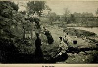 Students at the Spring
